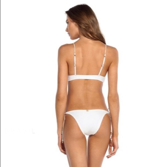 SOLD! ViX || White Balloon Bikini - Picture 2 of 7